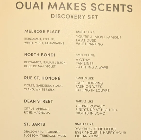 OUAI Makes Scents Discovery Kit Plus BONUS - Picture 4 of 5